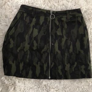camo skirt